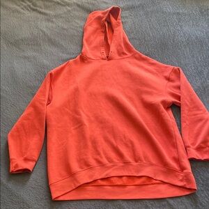 Zara Red Hooded Sweatshirt